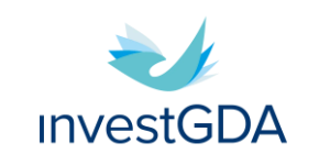 logotyp InvestGDA (Gdańska Agencja Rozwoju Gospodarczego Sp. z o.o.)
