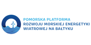 logotyp Pomorska Platforma Rozwoju Morskiej Energetyki Wiatrowej na Bałtyku
